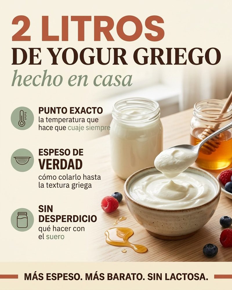 Yogur Griego Natural Casero