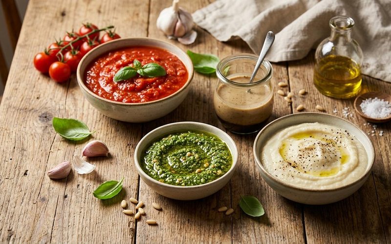 Salsas, Cremas y Acompañamientos