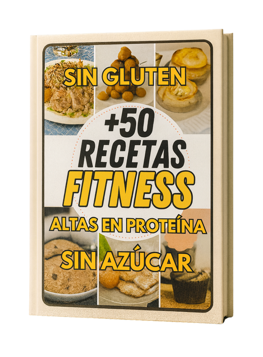 +50 Recetas FITNESS 💪 - Recetas Proteicas - Sin Azúcar & Sin Glúten